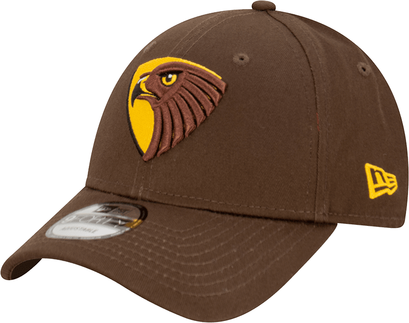 Hawthorn Hawks Official Team Colours 9FORTY Cloth Strap Cap Hawthorn Hawks Official Team Colours 9FORTY Cloth Strap Cap