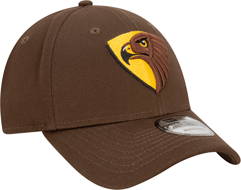 Hawthorn Hawks Official Team Colours 9FORTY Cloth Strap Cap Hawthorn Hawks Official Team Colours 9FORTY Cloth Strap Cap