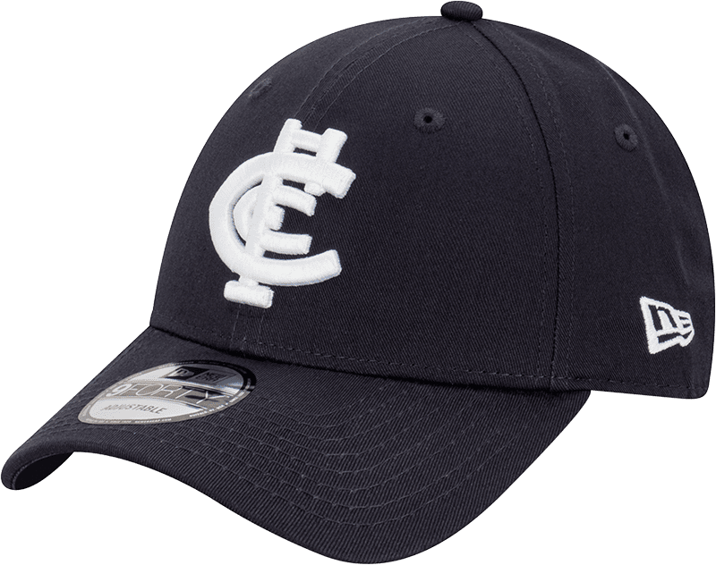 Carlton Blues Official Team Colours 9FORTY Cloth Strap Cap