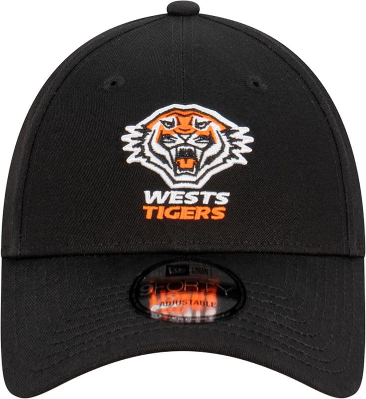 Wests Tigers NRL New Era 9Forty Colours Cloth Strap Cap