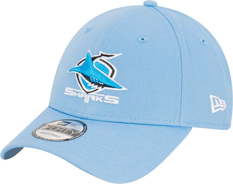 Cronulla Sharks NRL New Era 9Forty Colours Cloth Strap Cap Cronulla Sharks NRL New Era 9Forty Colours Cloth Strap Cap