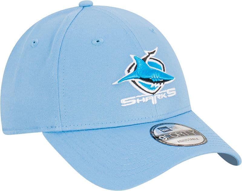 Cronulla Sharks NRL New Era 9Forty Colours Cloth Strap Cap Cronulla Sharks NRL New Era 9Forty Colours Cloth Strap Cap