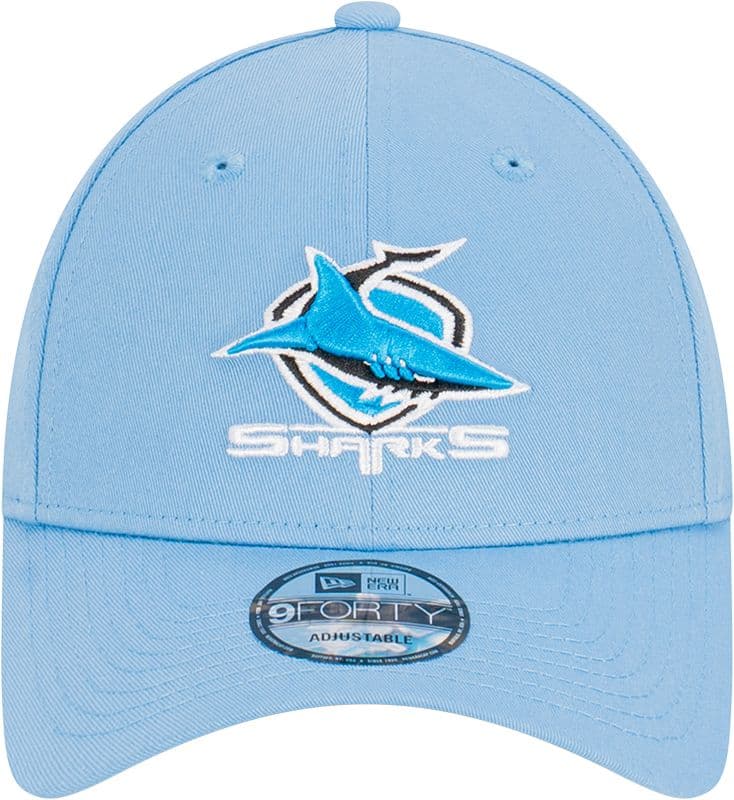 Cronulla Sharks NRL New Era 9Forty Colours Cloth Strap Cap Cronulla Sharks NRL New Era 9Forty Colours Cloth Strap Cap