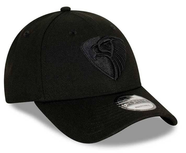Hawthorn Hawks 2025 AFL Black on Black New Era Cap