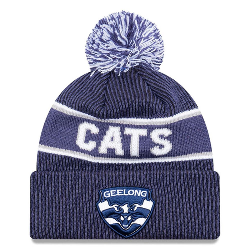 Geelong Cats 2026 AFL Knitted Pom Beanie Geelong Cats 2026 AFL Knitted Pom Beanie