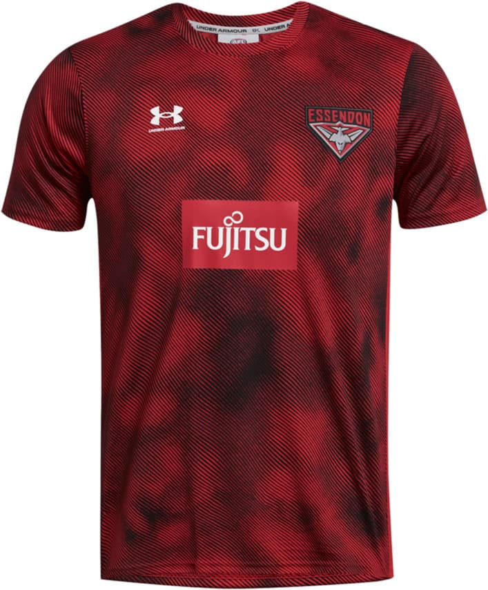 Essendon Bombers 2024 AFL Mens Red Training Shirt