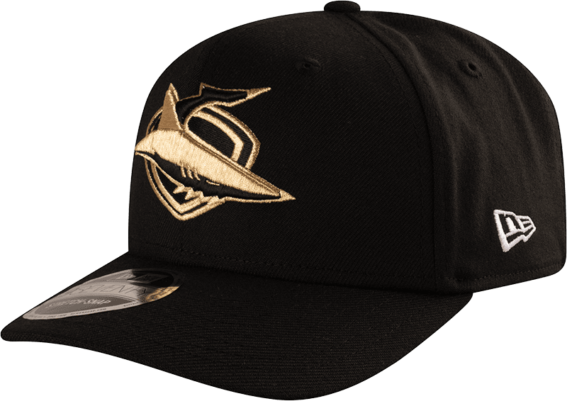 Cronulla Sharks 2025 NRL New Era Vegas Gold Cap