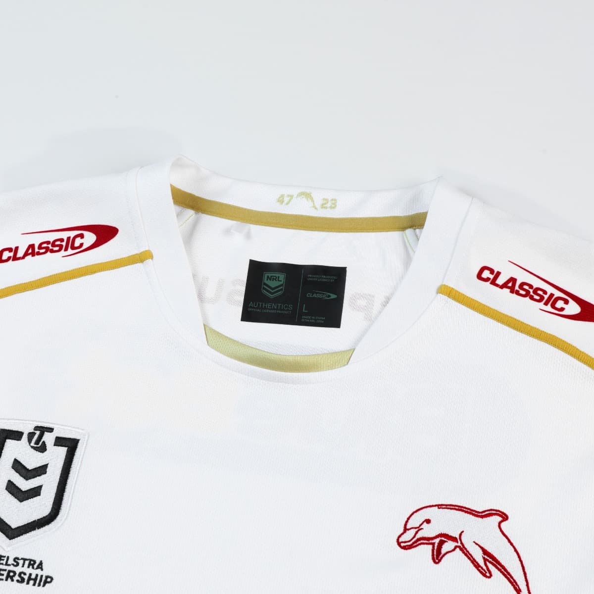 Redcliffe Dolphins 2024 NRL Mens Anzac Jersey