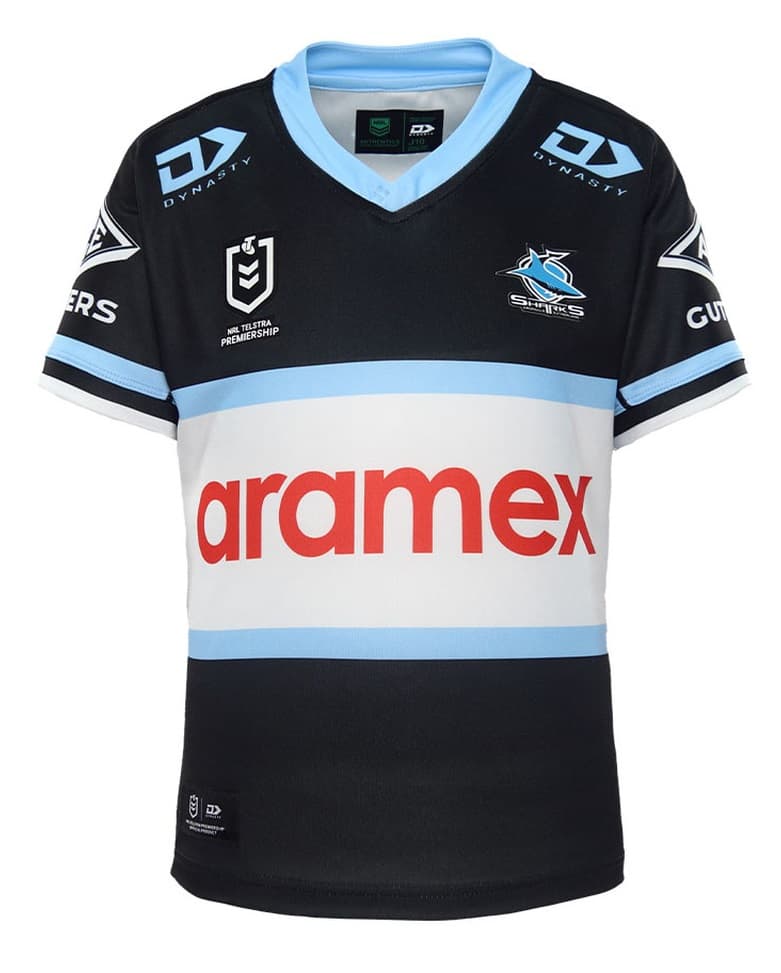 Cronulla Sharks NRL Kids Away Jersey