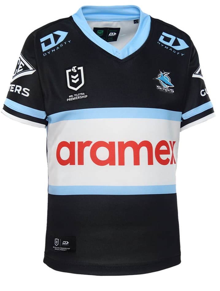 Cronulla Sharks NRL Kids Away Jersey