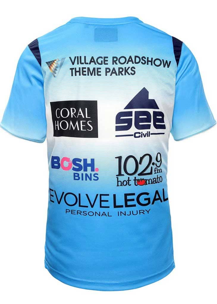 Gold Coast Titans Mens Blue Training Shirt