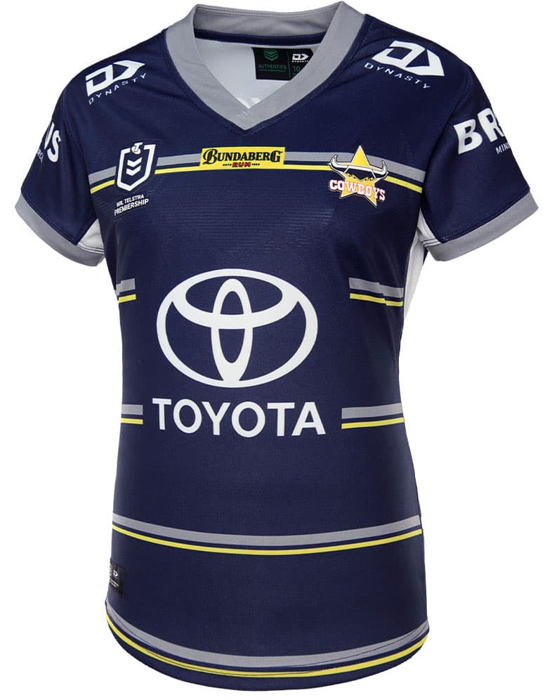 North Queensland Cowboys Ladies NRL Home Jersey North Queensland Cowboys Ladies NRL Home Jersey