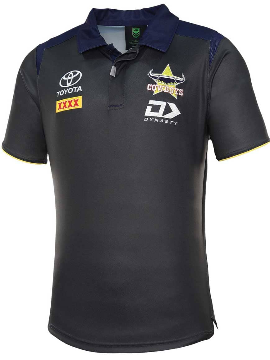 North Queensland Cowboys NRL Mens Alternate Polo Shirt North Queensland Cowboys NRL Mens Alternate Polo Shirt