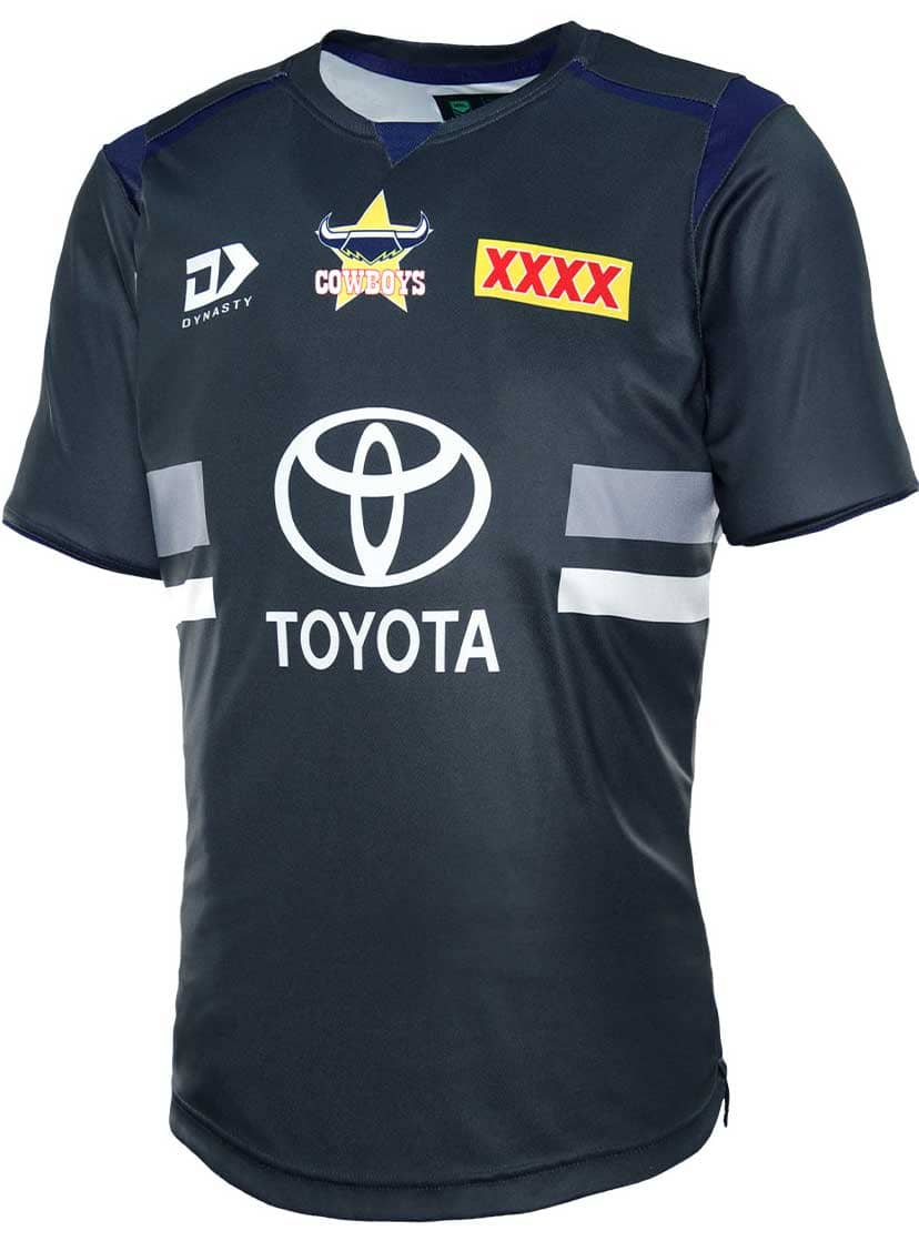 North Queensland Cowboys NRL Mens Alternate Training Shirt North Queensland Cowboys NRL Mens Alternate Training Shirt