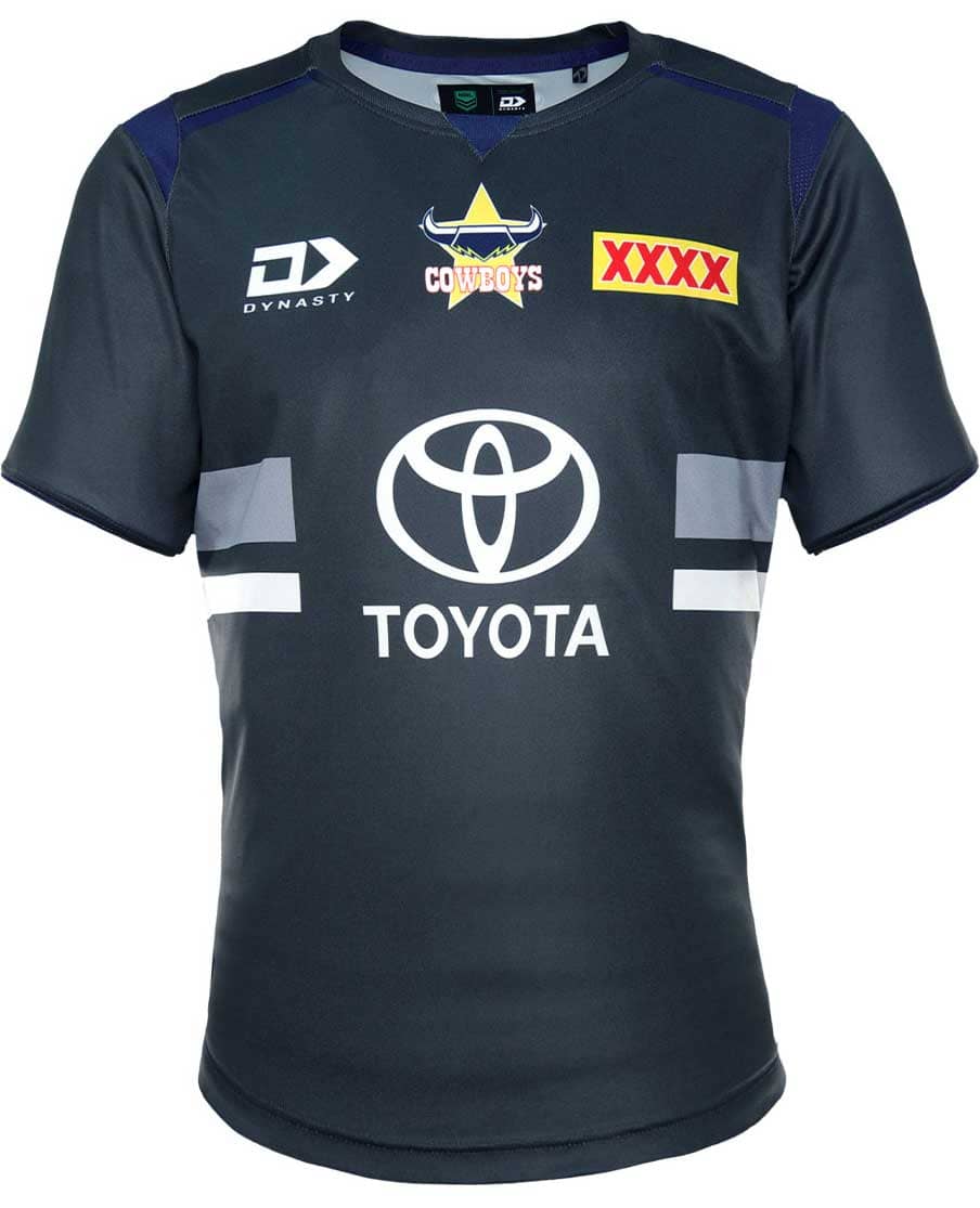 North Queensland Cowboys NRL Mens Alternate Training Shirt North Queensland Cowboys NRL Mens Alternate Training Shirt