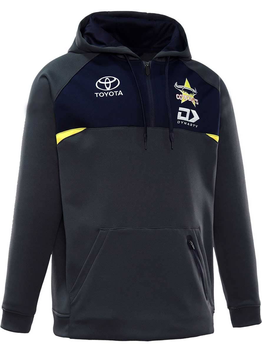North Queensland Cowboys NRL Mens 1/4 Zip Hoodie North Queensland Cowboys NRL Mens 1/4 Zip Hoodie