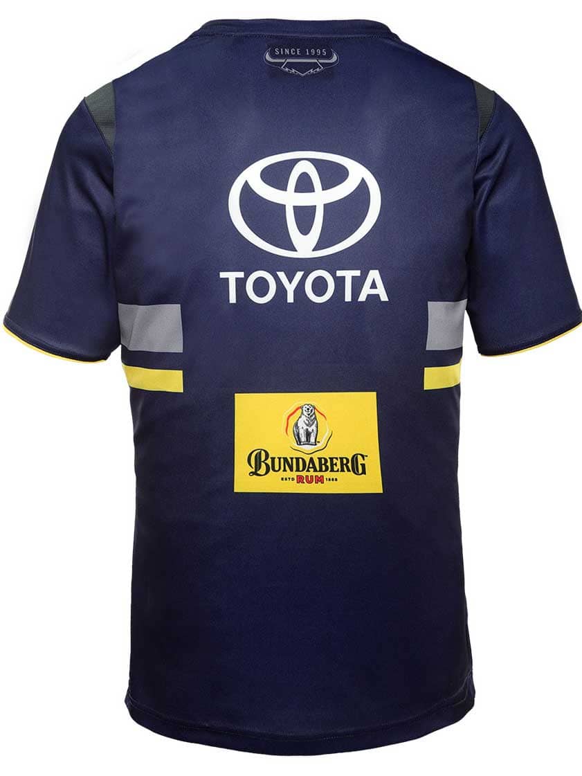 North Queensland Cowboys NRL Mens Navy Training Shirt North Queensland Cowboys NRL Mens Navy Training Shirt