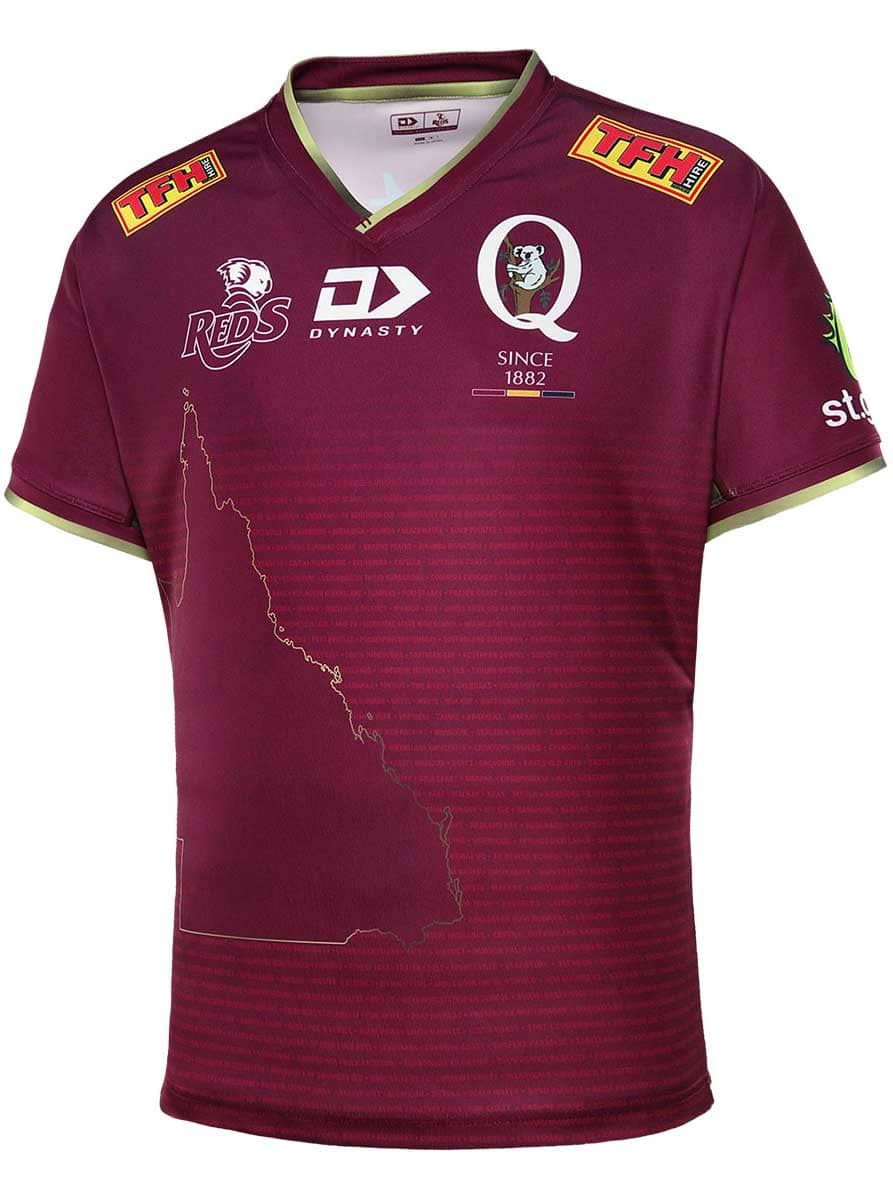 Queensland Reds Mens Home Jersey