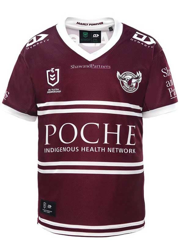 Manly Sea Eagles NRL Kids Home Jersey