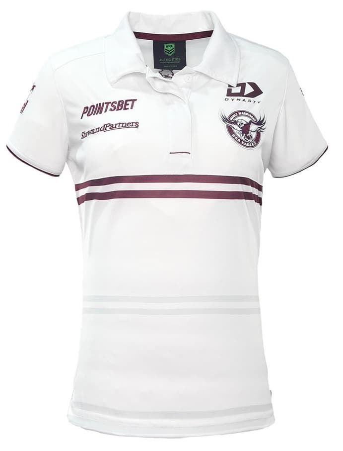Manly Sea Eagles NRL Ladies Alternate Polo Shirt