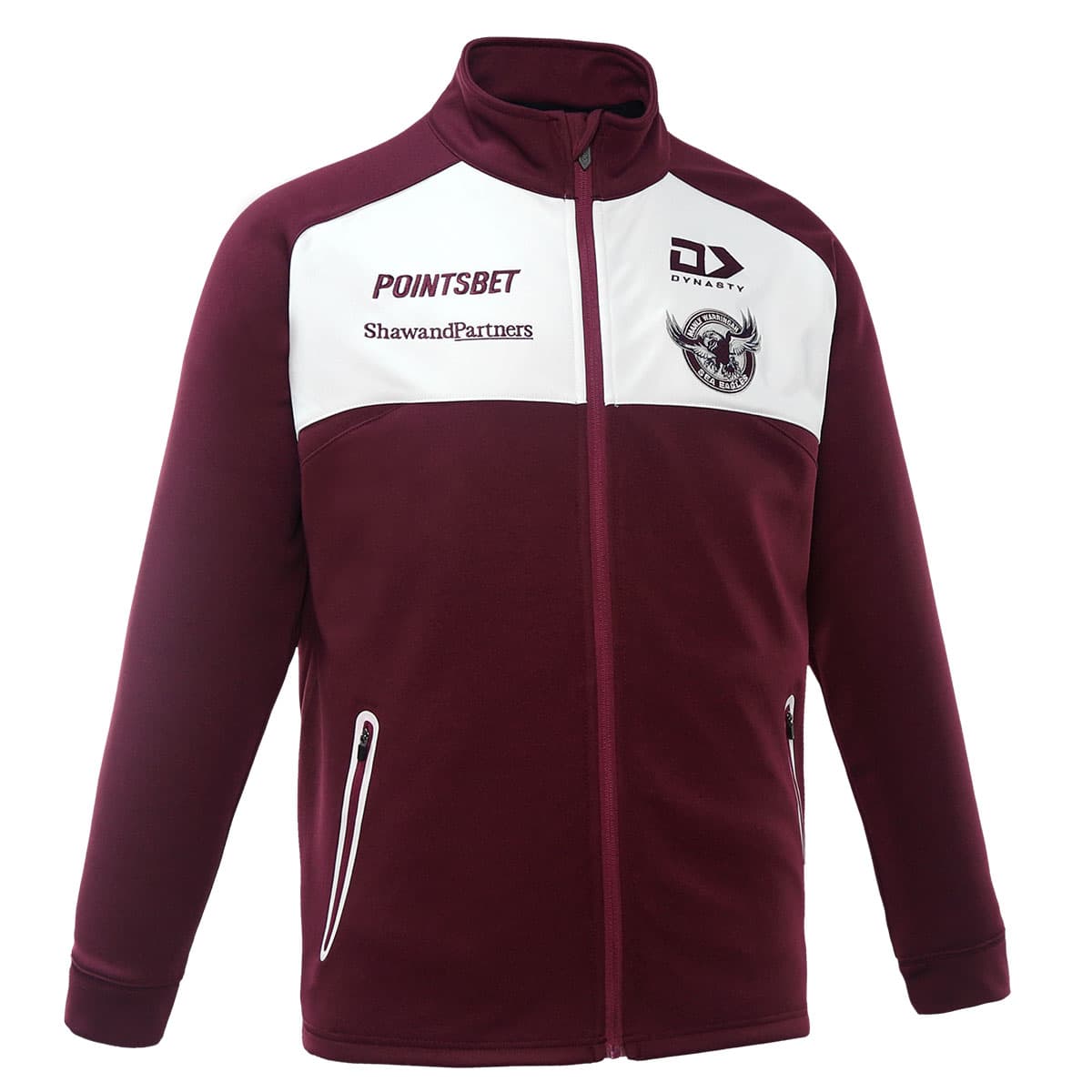 Manly Sea Eagles NRL Mens Maroon Anthem Jacket Manly Sea Eagles NRL Mens Maroon Anthem Jacket