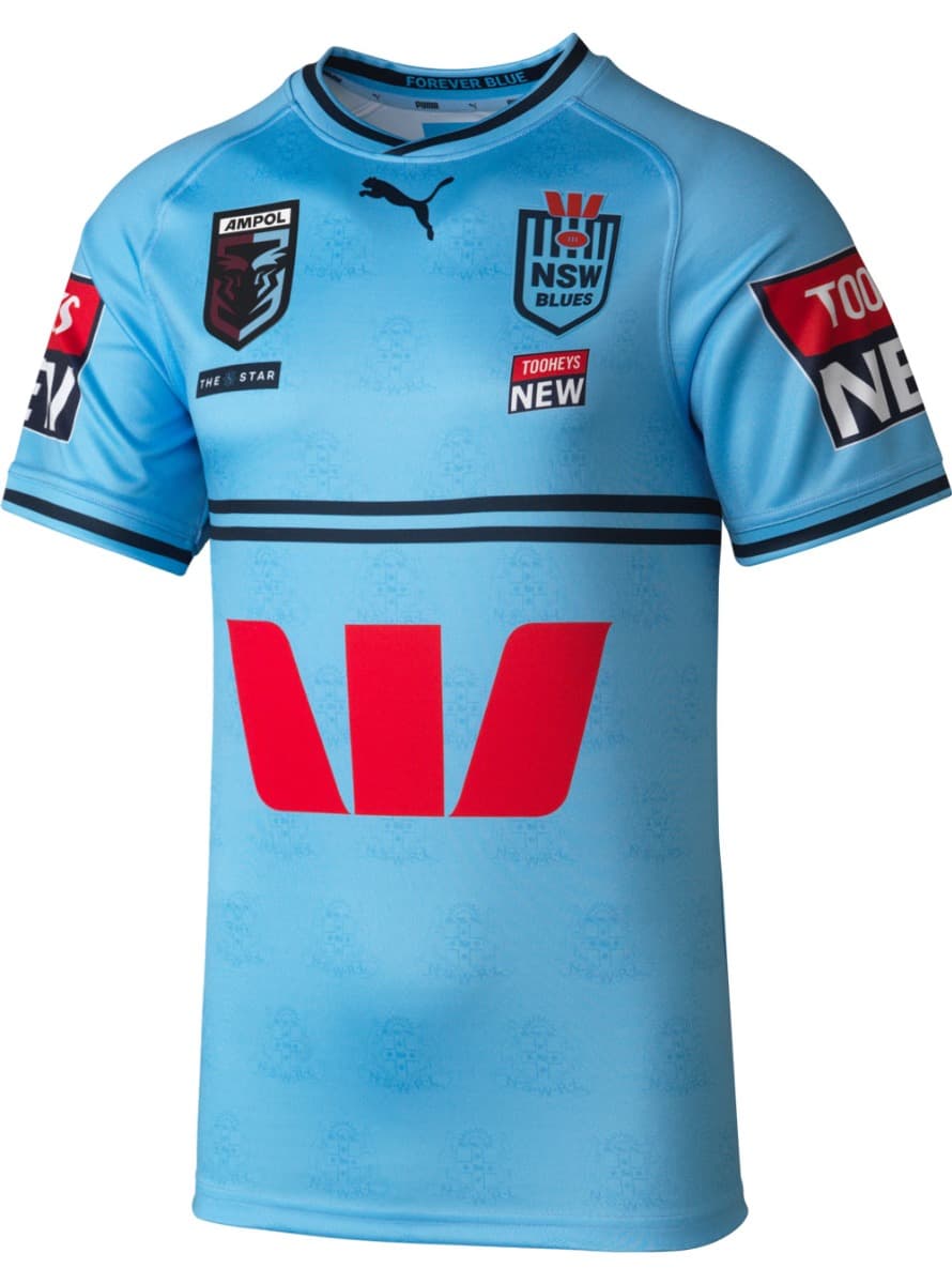 NSW Blues State Of Origin Mens On Field Jersey