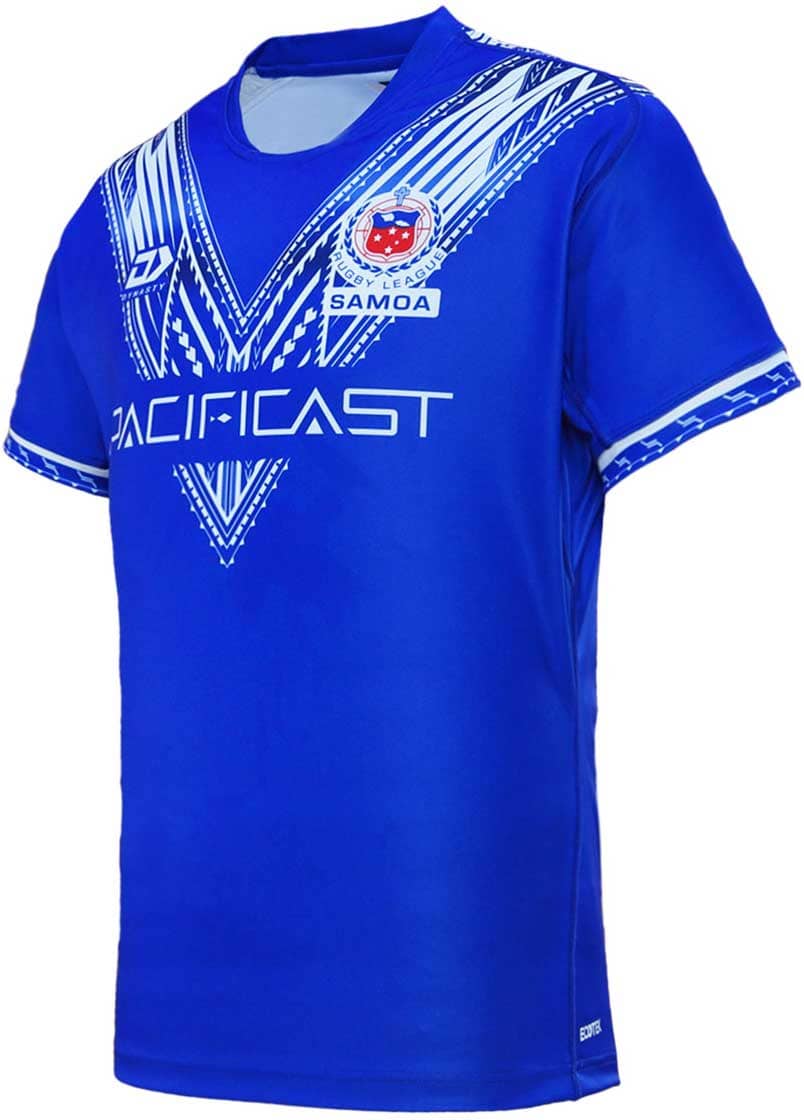 Toa Samoa 2024 Rugby League Mens Replica Home Jersey