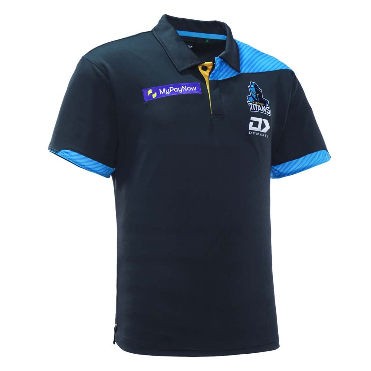 Gold Coast Titans 2023 NRL Mens Alternate Media Polo Shirt