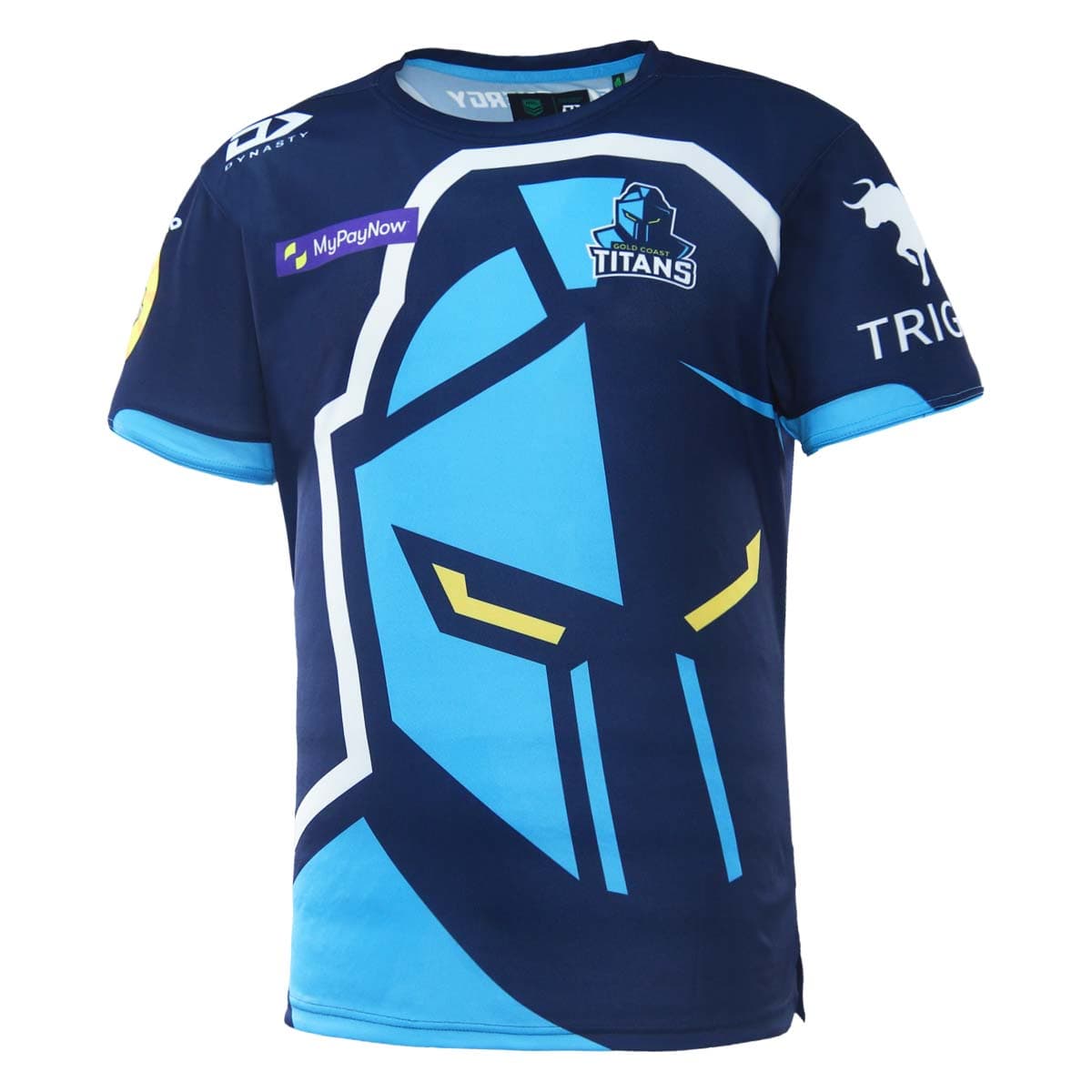 Gold Coast Titans 2023 NRL Mens Captains Run Tee