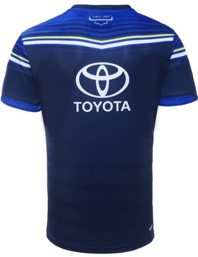 North Queensland Cowboys 2023 NRL Mens Navy Training Shirt North Queensland Cowboys 2023 NRL Mens Navy Training Shirt