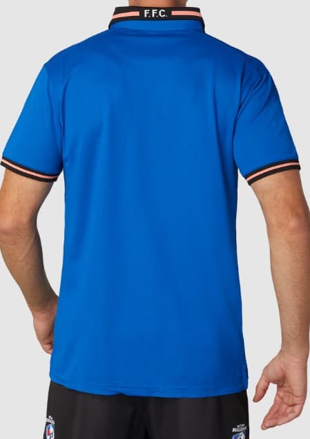 Western Bulldogs 2023 AFL Mens Media Polo Shirt