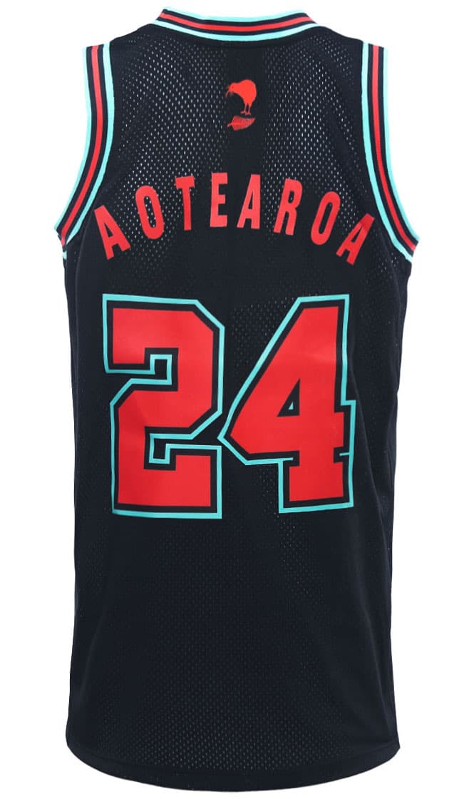 New Zealand Kiwis 2025 NRL Mens Basketball Singlet