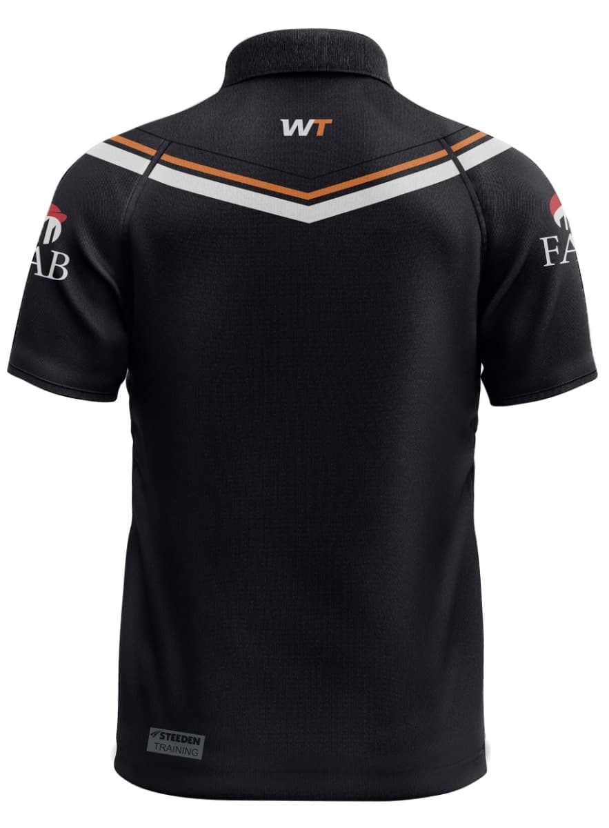 Wests Tigers 2024 NRL Mens Media Polo Shirt