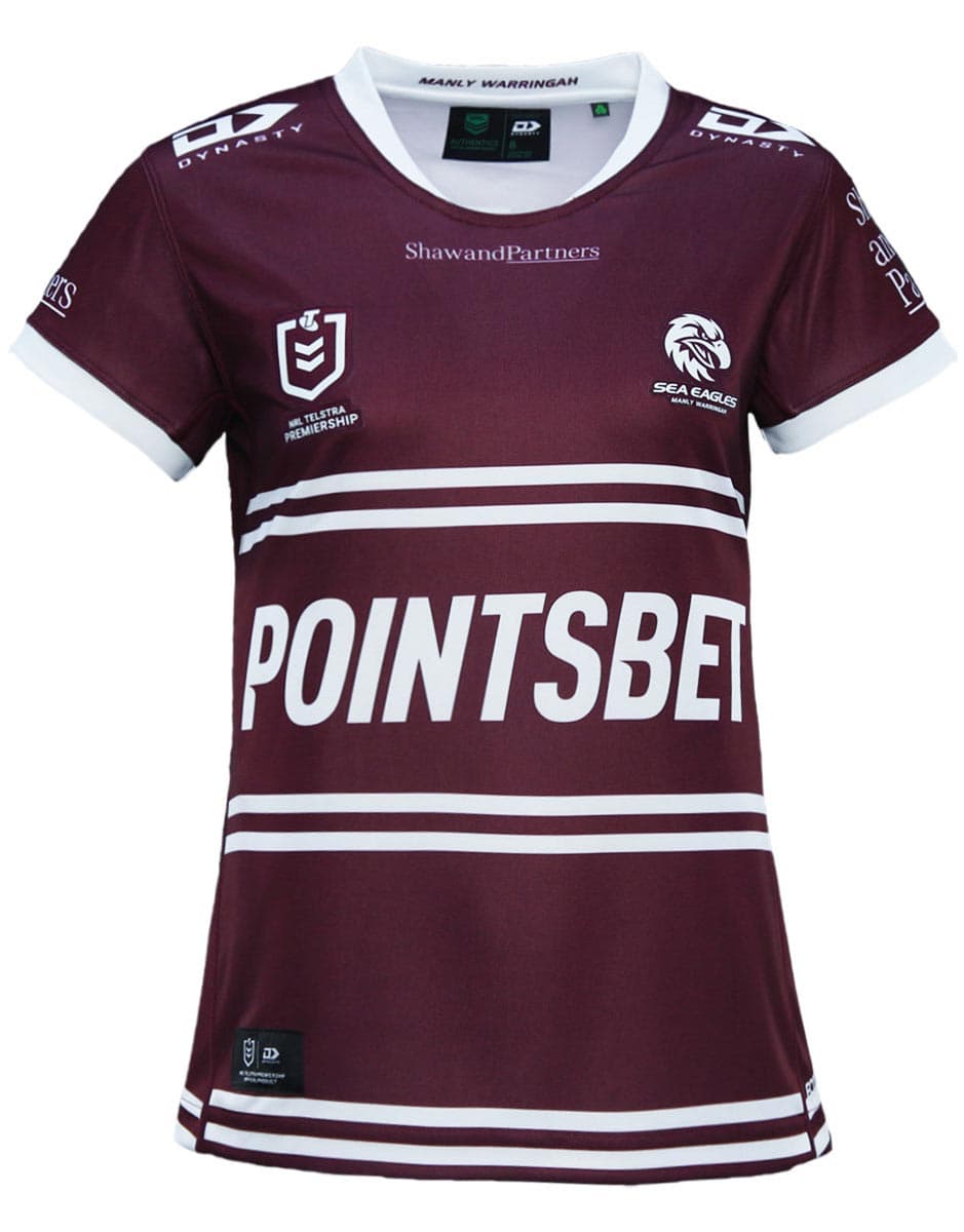 Manly Sea Eagles 2024 NRL Ladies Home Jersey