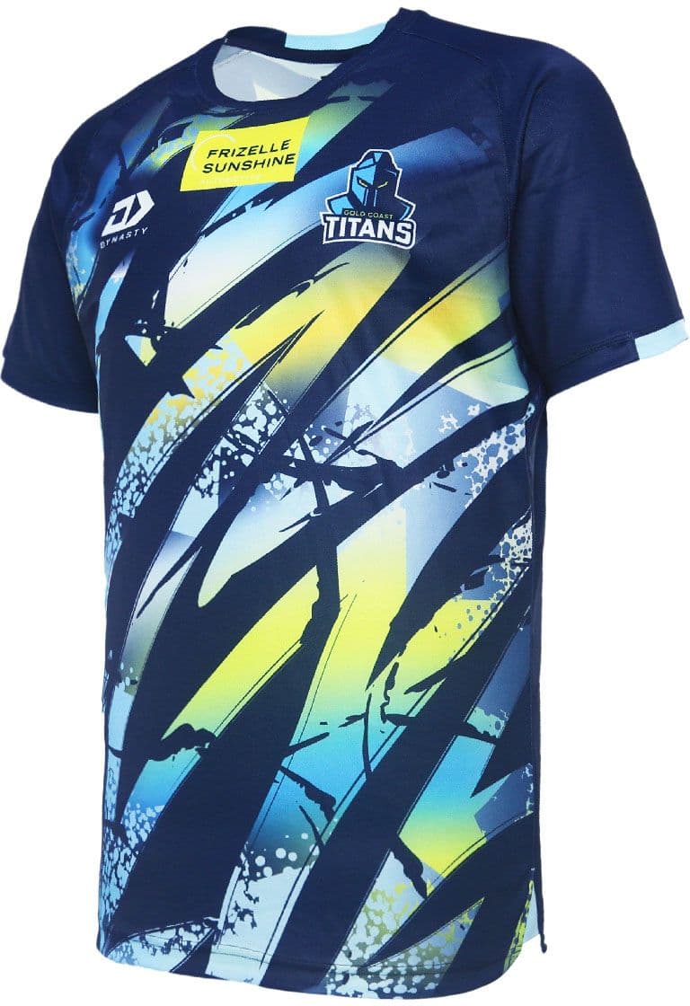 Gold Coast Titans 2024 NRL Mens Alternate Training Shirt
