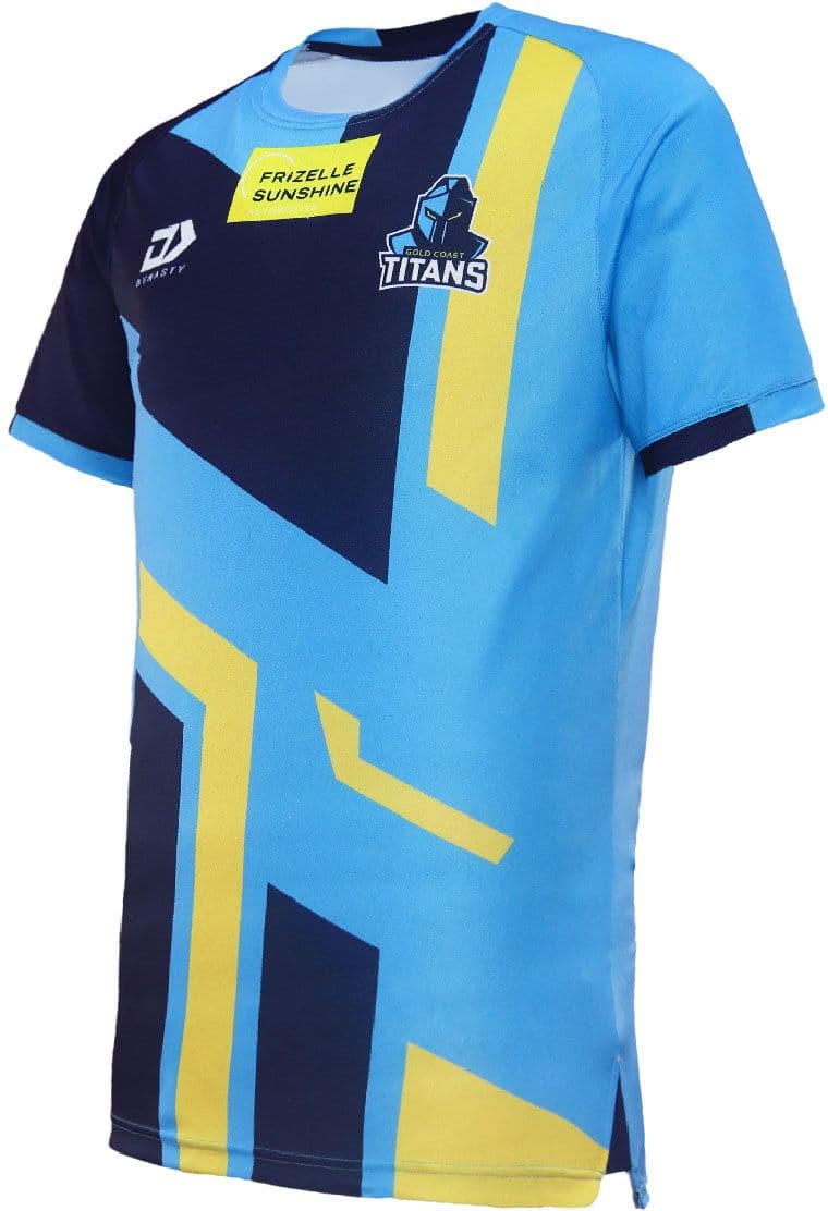 Gold Coast Titans 2024 NRL Mens Captains Run Shirt