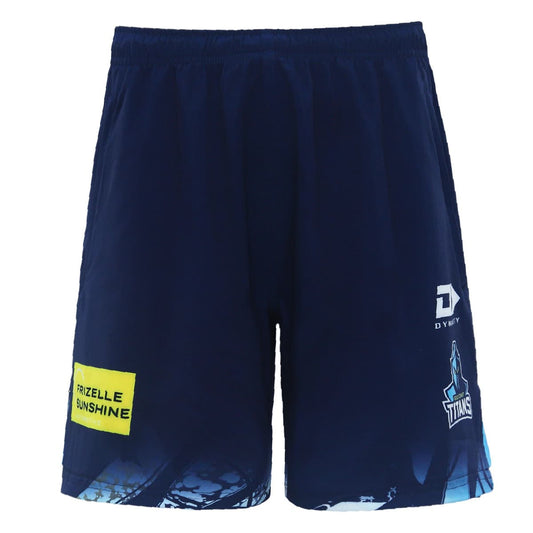 Gold Coast Titans 2024 NRL Mens Gym Shorts Gold Coast Titans 2024 NRL Mens Gym Shorts