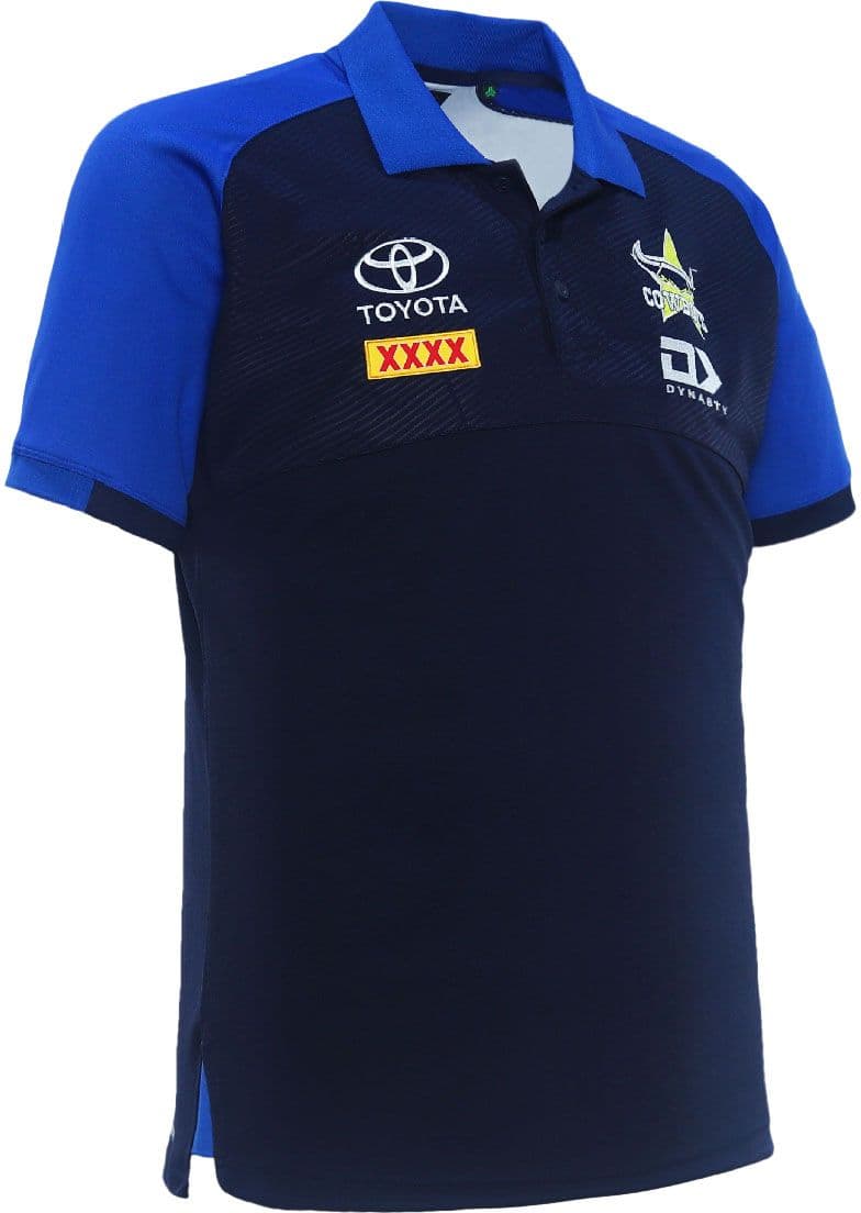 North Queensland Cowboys 2024 NRL Mens Media Polo Shirt North Queensland Cowboys 2024 NRL Mens Media Polo Shirt