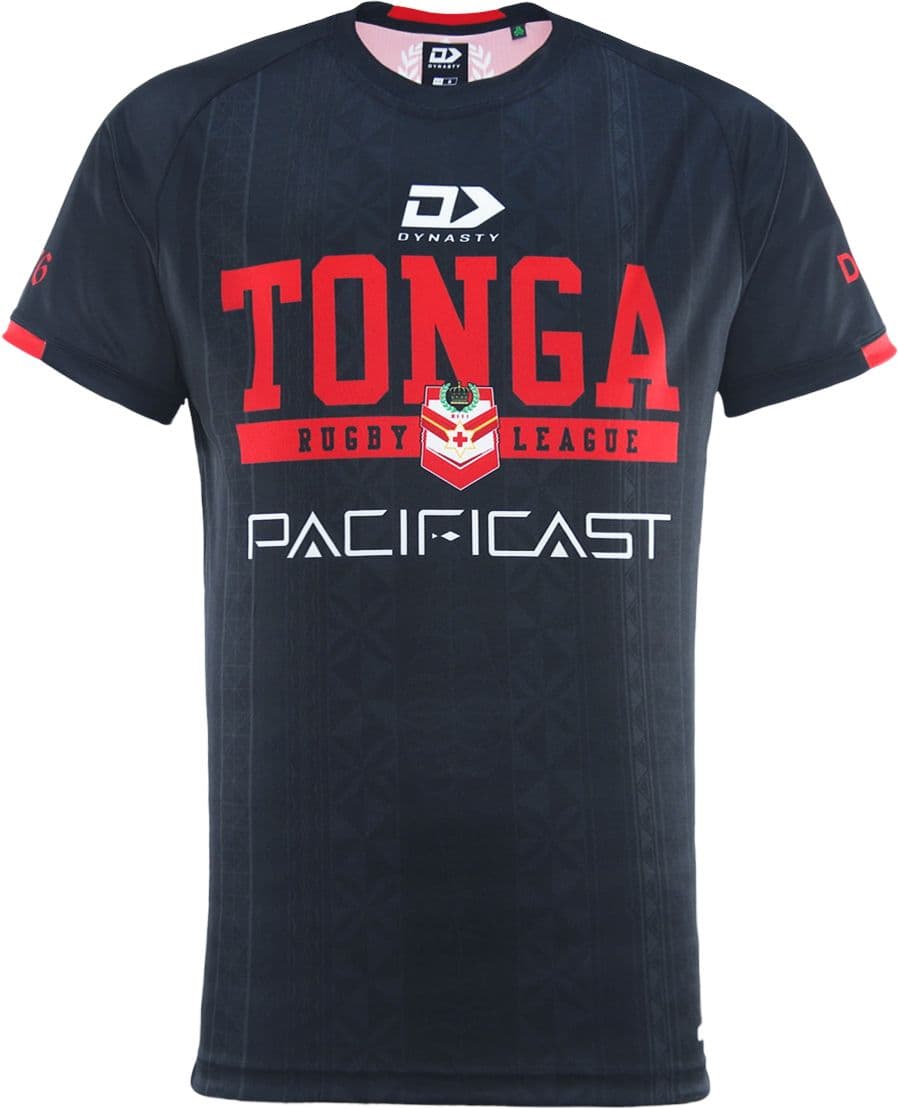 Tonga 2025 Rugby League Mens Coaches Shirt