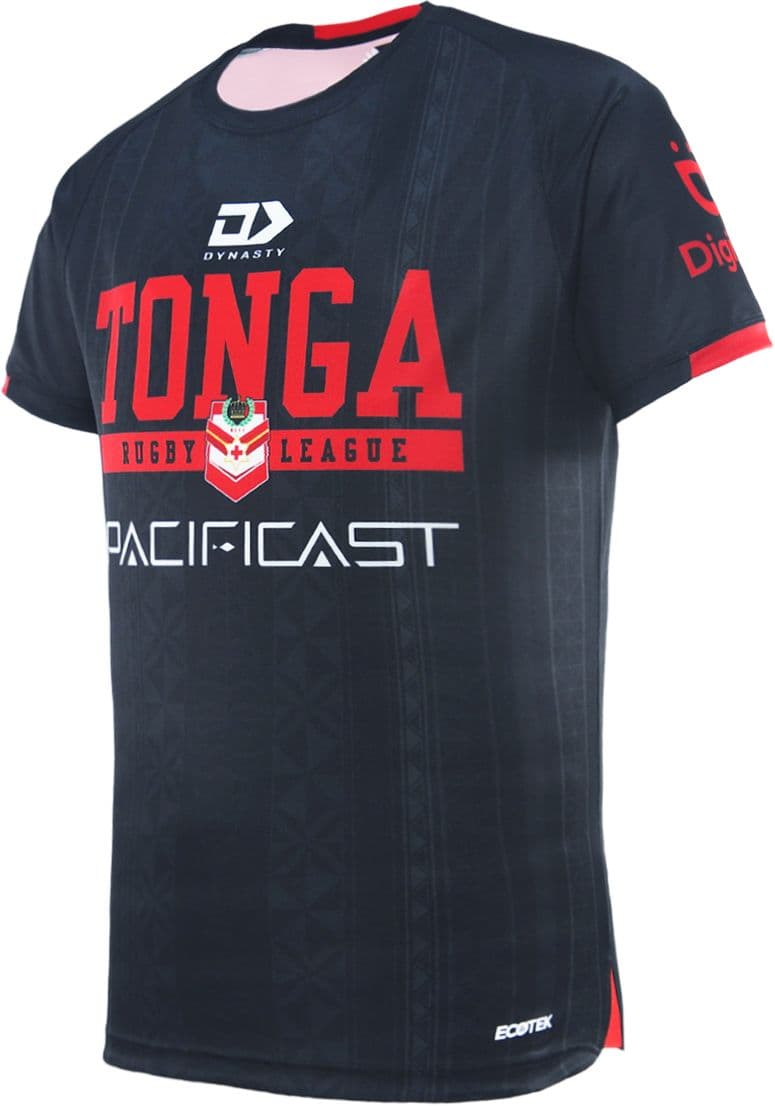 Tonga 2025 Rugby League Mens Coaches Shirt