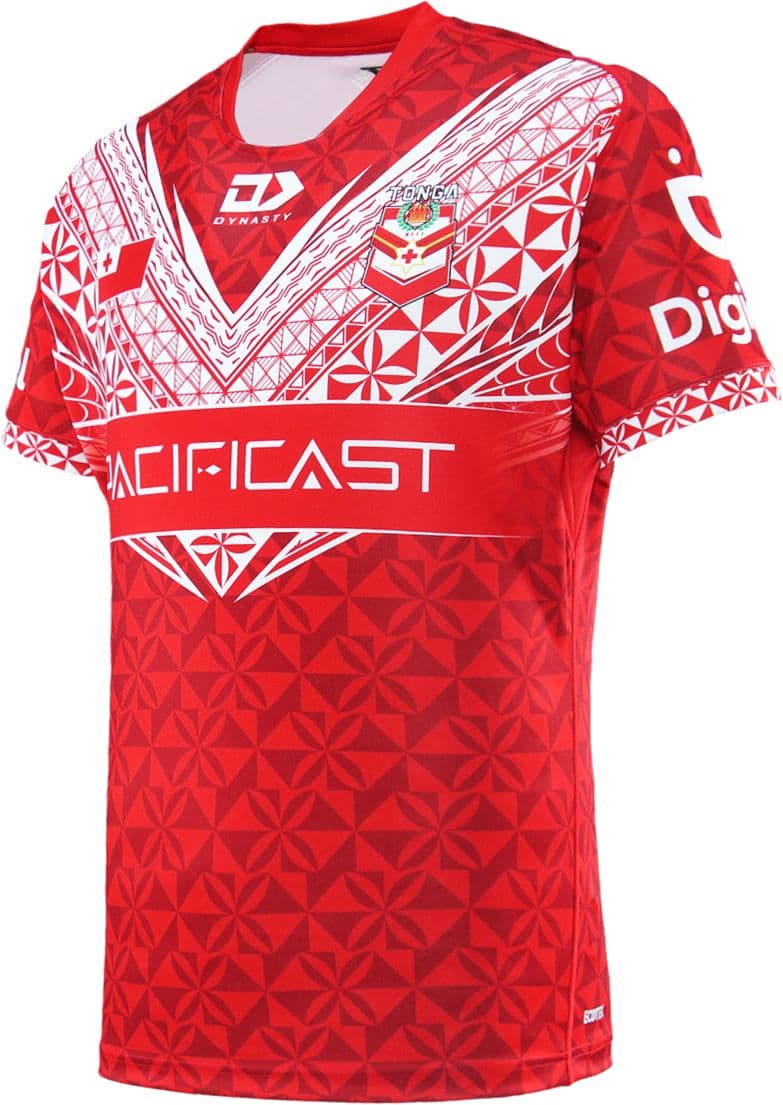 Tonga 2025 Rugby League Mens On Field Jersey