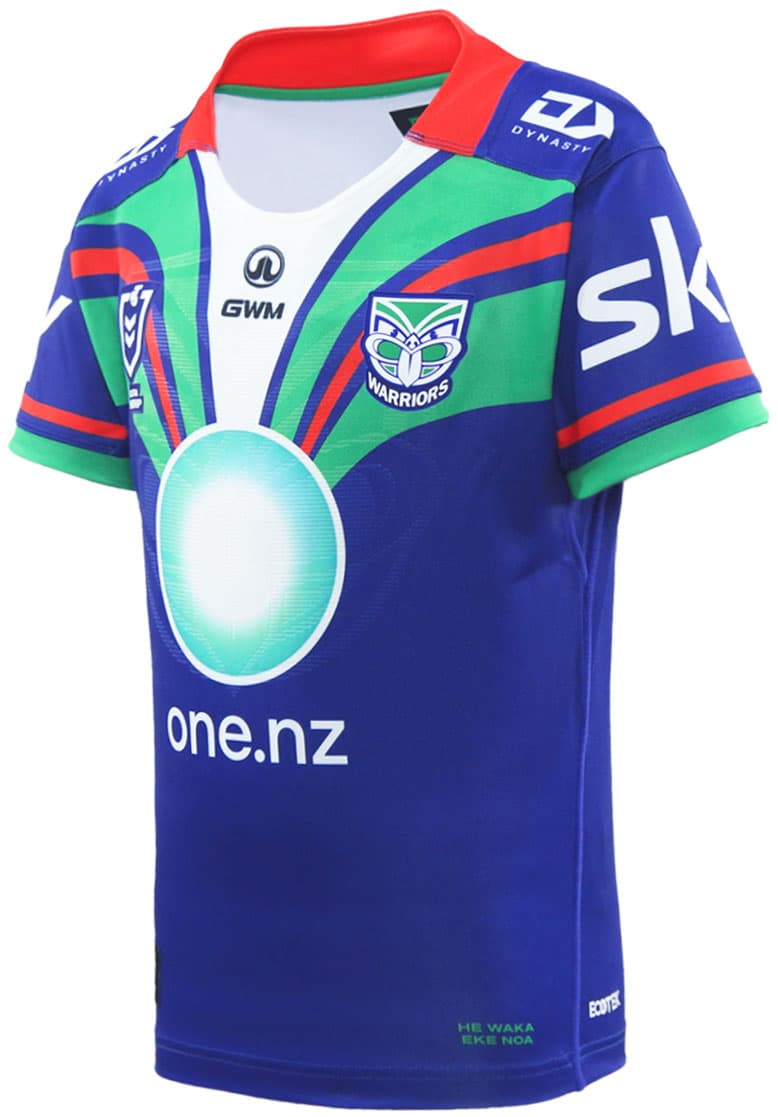 New Zealand Warriors 2025 NRL Kids Home Jersey