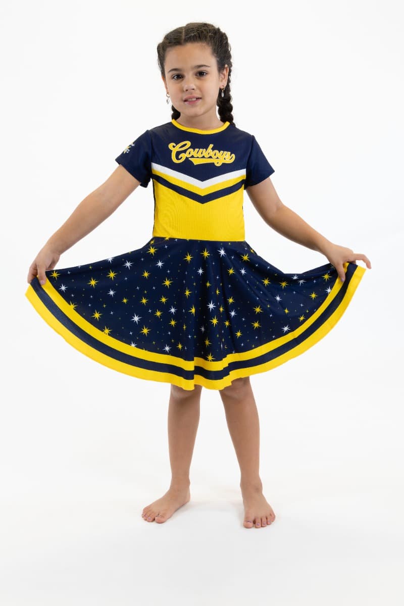 North Queensland Cowboys 2025 NRL Girls NRL Superstar Dress North Queensland Cowboys 2025 NRL Girls NRL Superstar Dress