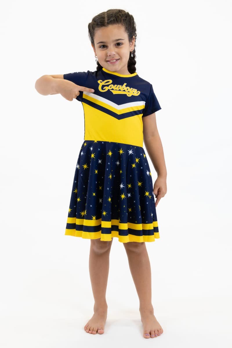 North Queensland Cowboys 2025 NRL Girls NRL Superstar Dress North Queensland Cowboys 2025 NRL Girls NRL Superstar Dress