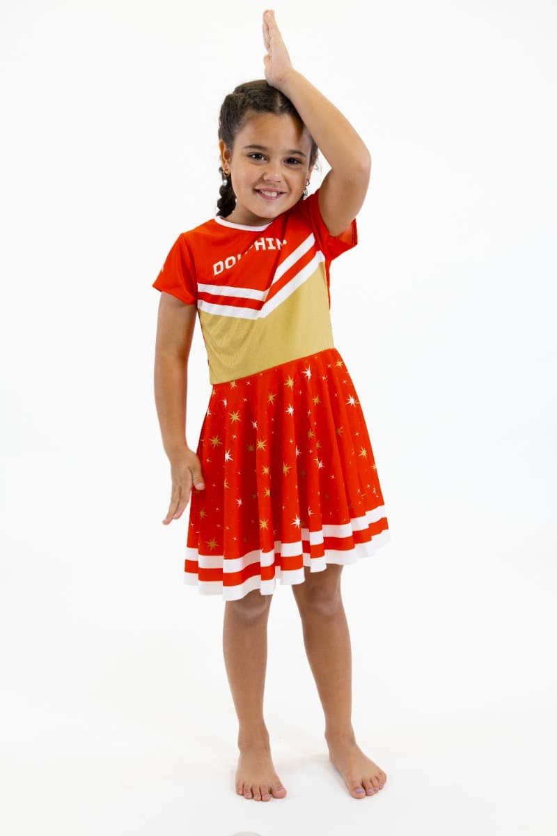 Dolphins 2025 NRL Girls NRL Superstar Dress Dolphins 2025 NRL Girls NRL Superstar Dress
