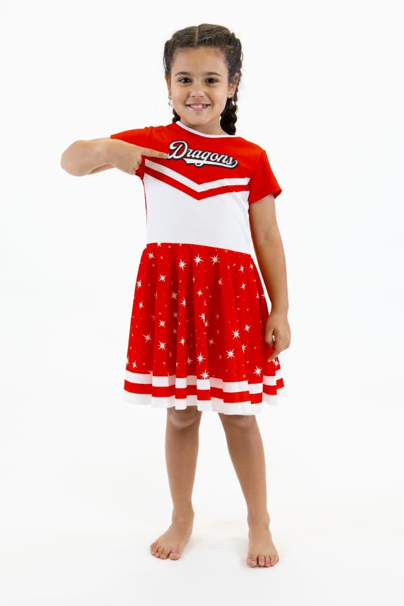 St George Dragons 2025 NRL Girls NRL Superstar Dress
