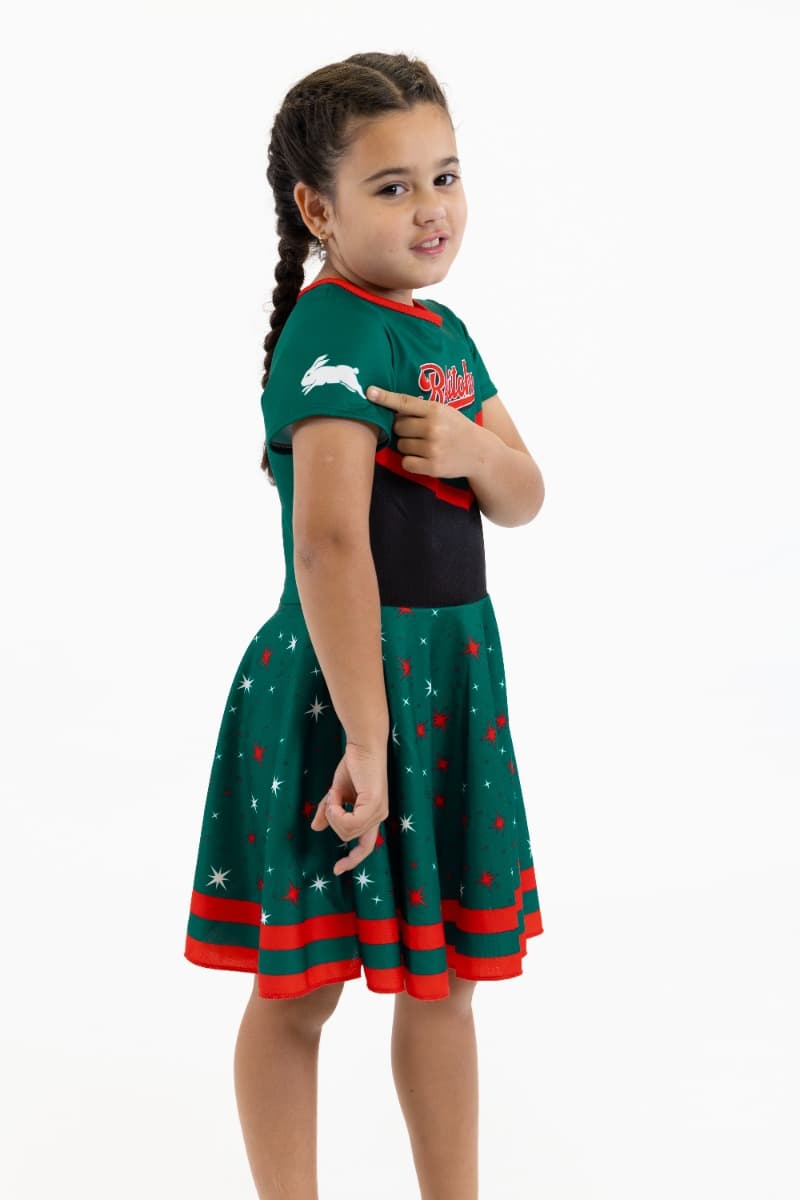 South Sydney Rabbitohs 2025 NRL Girls NRL Superstar Dress South Sydney Rabbitohs 2025 NRL Girls NRL Superstar Dress