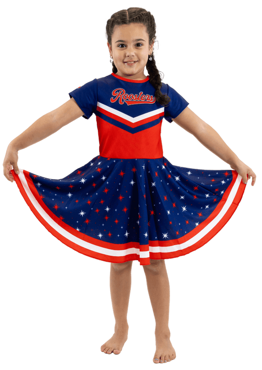 Sydney Roosters 2025 NRL Girls NRL Superstar Dress Sydney Roosters 2025 NRL Girls NRL Superstar Dress