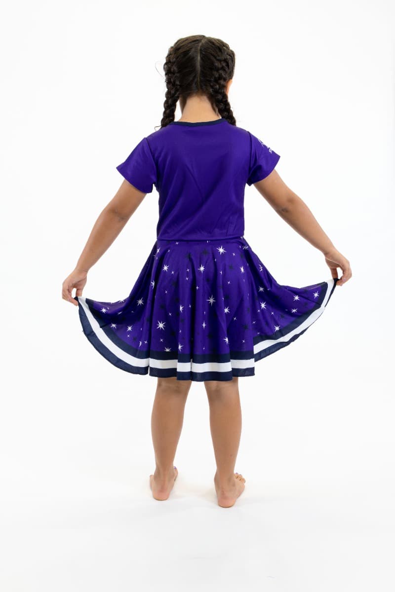 Melbourne Storm 2025 NRL Girls NRL Superstar Dress Melbourne Storm 2025 NRL Girls NRL Superstar Dress