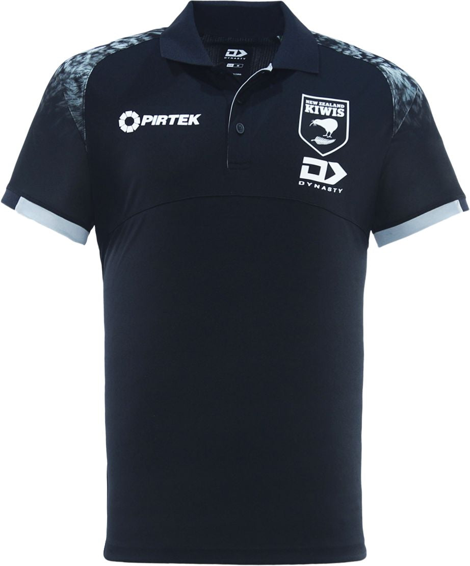 New Zealand Kiwis 2026 NRL Mens Media Polo Shirt